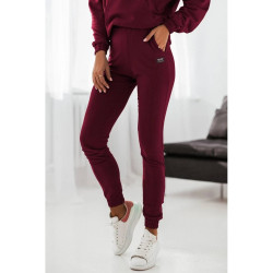 Trainingsanzug Rotwein URBAN EASE D8 MITARE 2