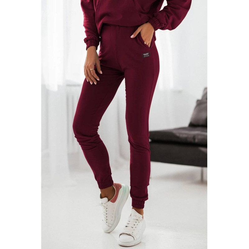 Trainingsanzug Rotwein URBAN EASE D8 MITARE