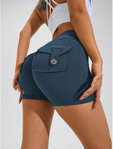 Push-Up Damen Shaping Shorts grün ZAPPY TRENDY K133 MITARE