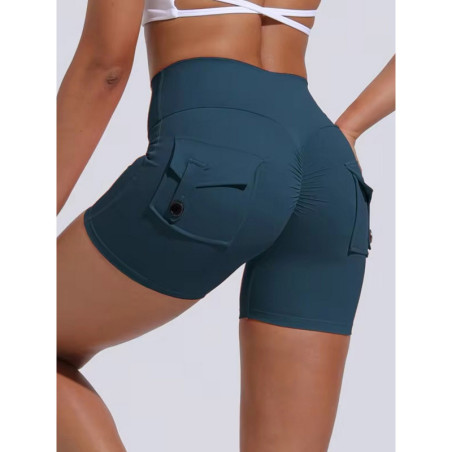 Push-Up Damen Shaping Shorts grün ZAPPY TRENDY K133 MITARE