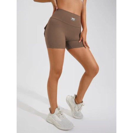 Push-Up Damen Shaping Shorts braun ZAPPY TRENDY K133 MITARE