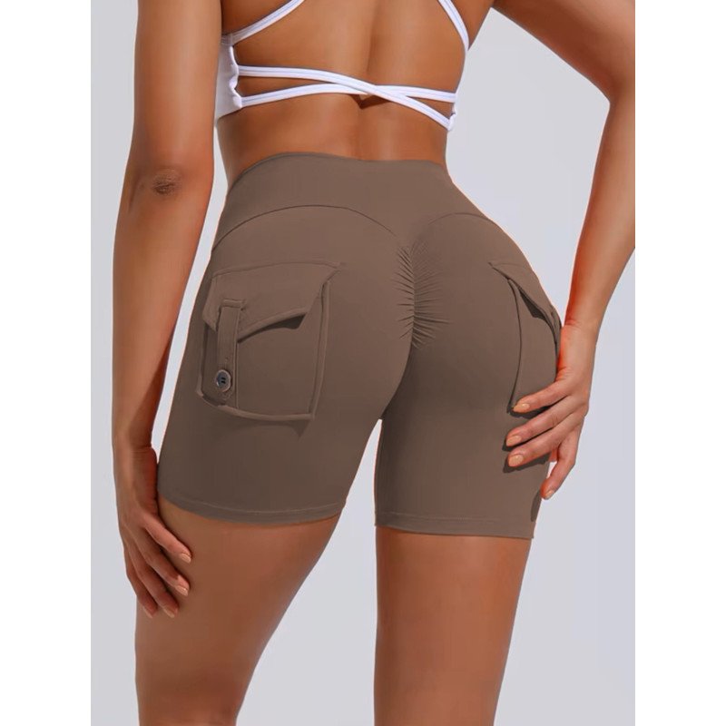 Push-Up Damen Shaping Shorts braun ZAPPY TRENDY K133 MITARE