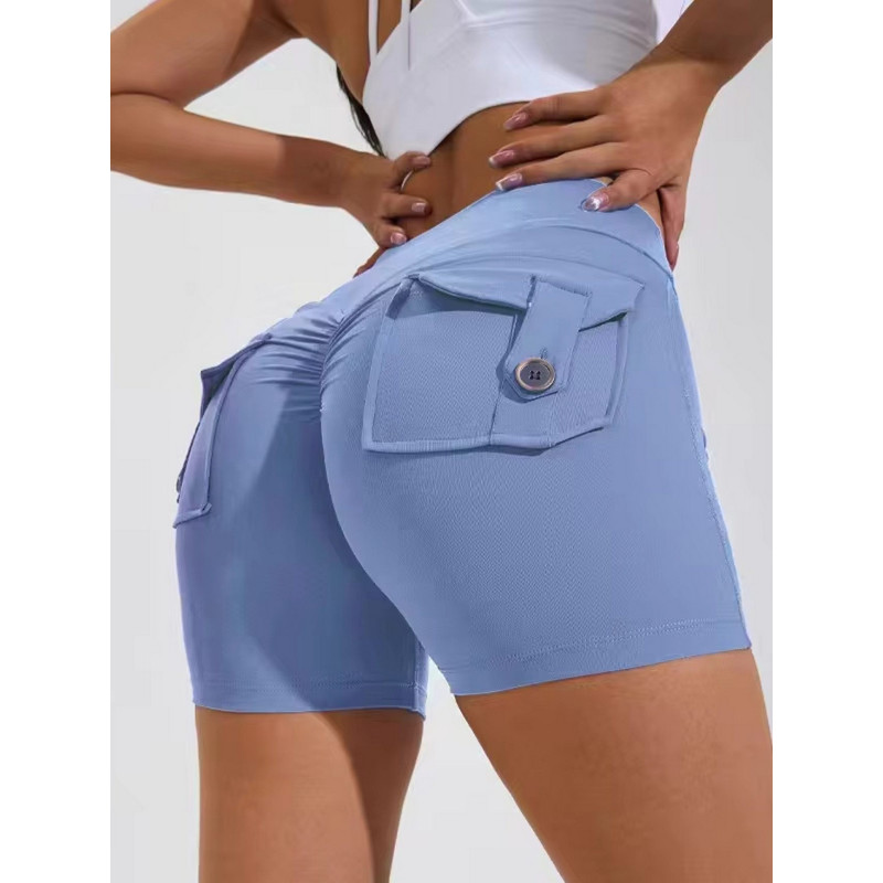Push-Up Damen Shaping Shorts blau ZAPPY TRENDY K133 MITARE