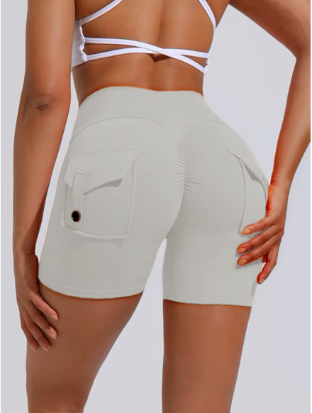 Push-Up Damen Shaping Shorts hellgrau ZAPPY TRENDY K133 MITARE 2
