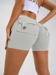 Push-Up Damen Shaping Shorts hellgrau ZAPPY TRENDY K133 MITARE