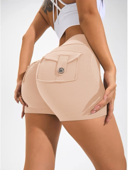 Push-Up Damen Shaping Shorts Aprikose ZAPPY TRENDY K133 MITARE