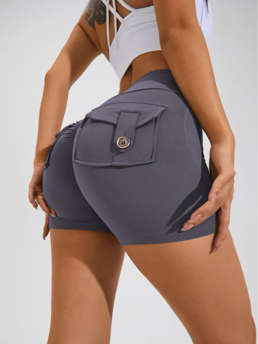 Push-Up Damen Shaping Shorts grau ZAPPY TRENDY K133 MITARE
