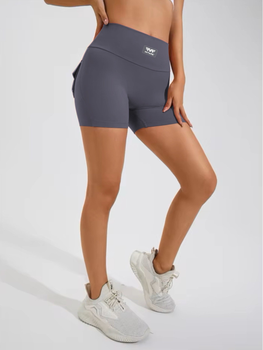 Push-Up Damen Shaping Shorts grau ZAPPY TRENDY K133 MITARE