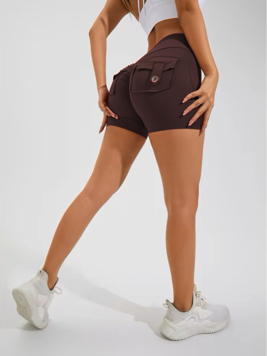 Push-Up Damen Shaping Shorts Schokolade ZAPPY TRENDY K133 MITARE
