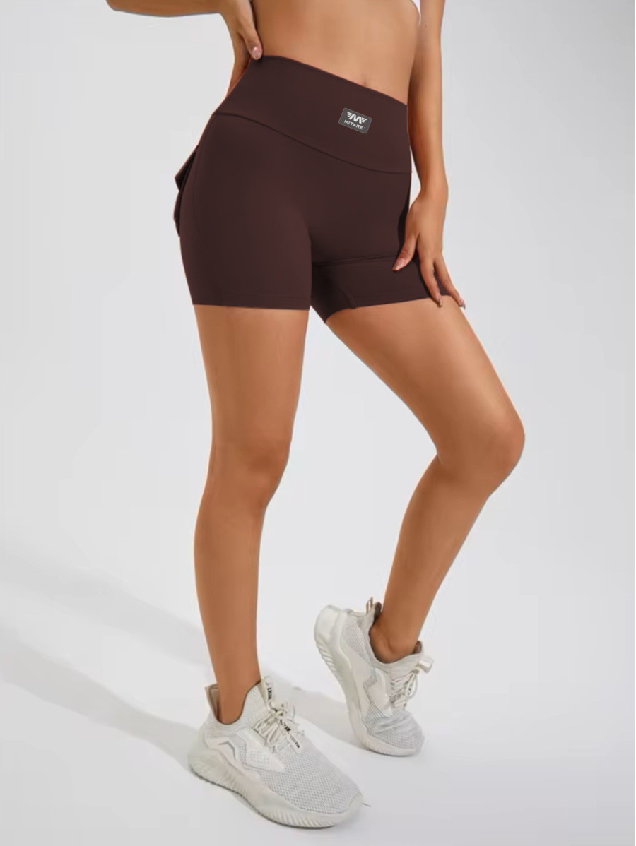 Push-Up Damen Shaping Shorts Schokolade ZAPPY TRENDY K133 MITARE