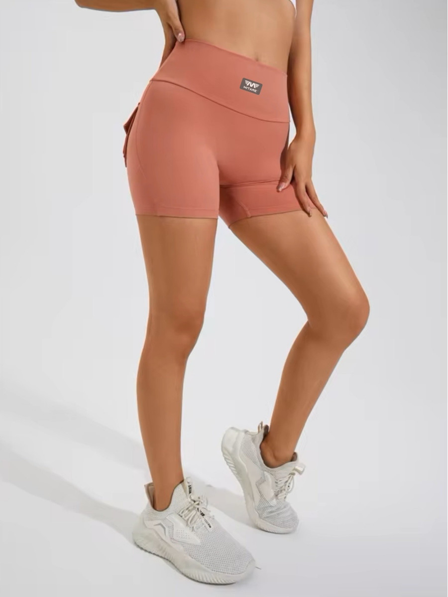 Push-Up Damen Shaping Shorts Lachs ZAPPY TRENDY K133 MITARE