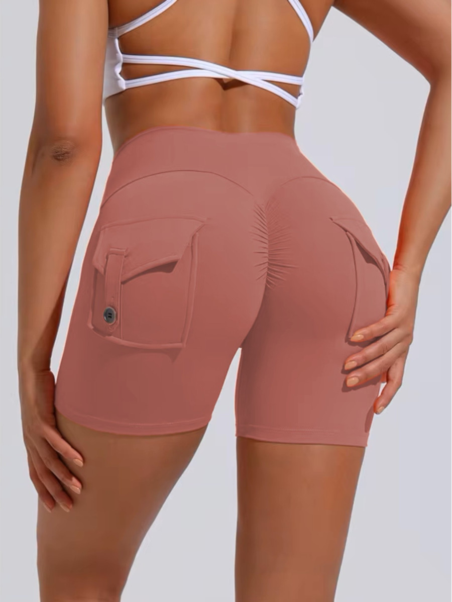Push-Up Damen Shaping Shorts Lachs ZAPPY TRENDY K133 MITARE
