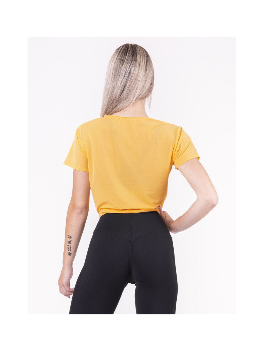 Shirt "Letters" mit Schnürrung N680 ORANGE NEBBIA