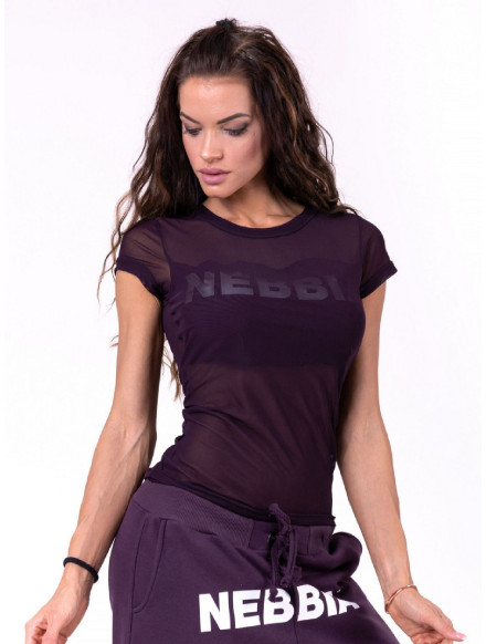 Flash-Mesh-Shirt  N665 BURGUND NEBBIA