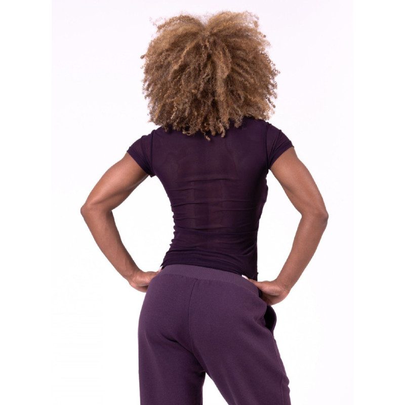 Flash-Mesh-Shirt  N665 BURGUND NEBBIA