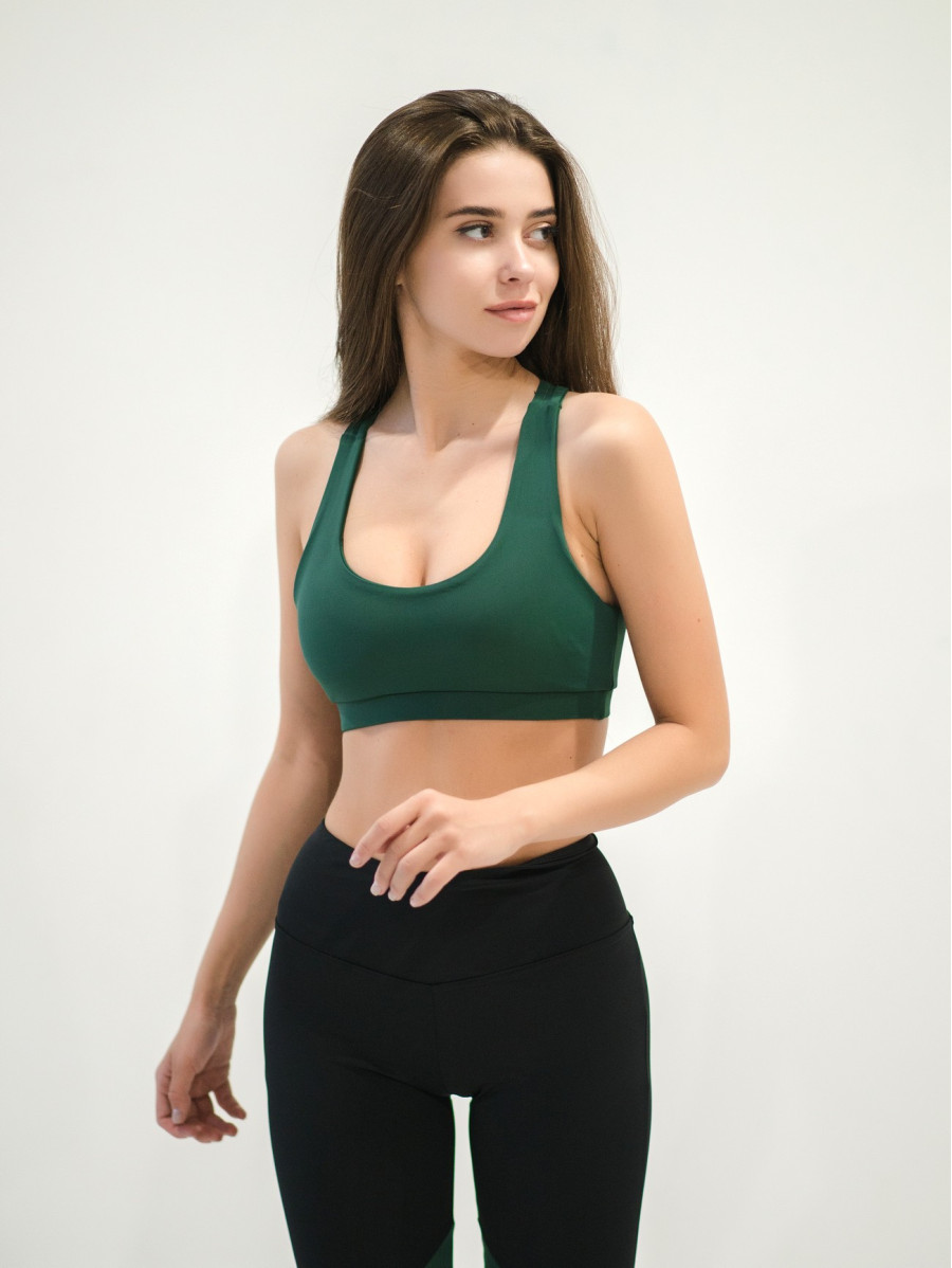 Sport-BH  BASIC K027 grün MITARE