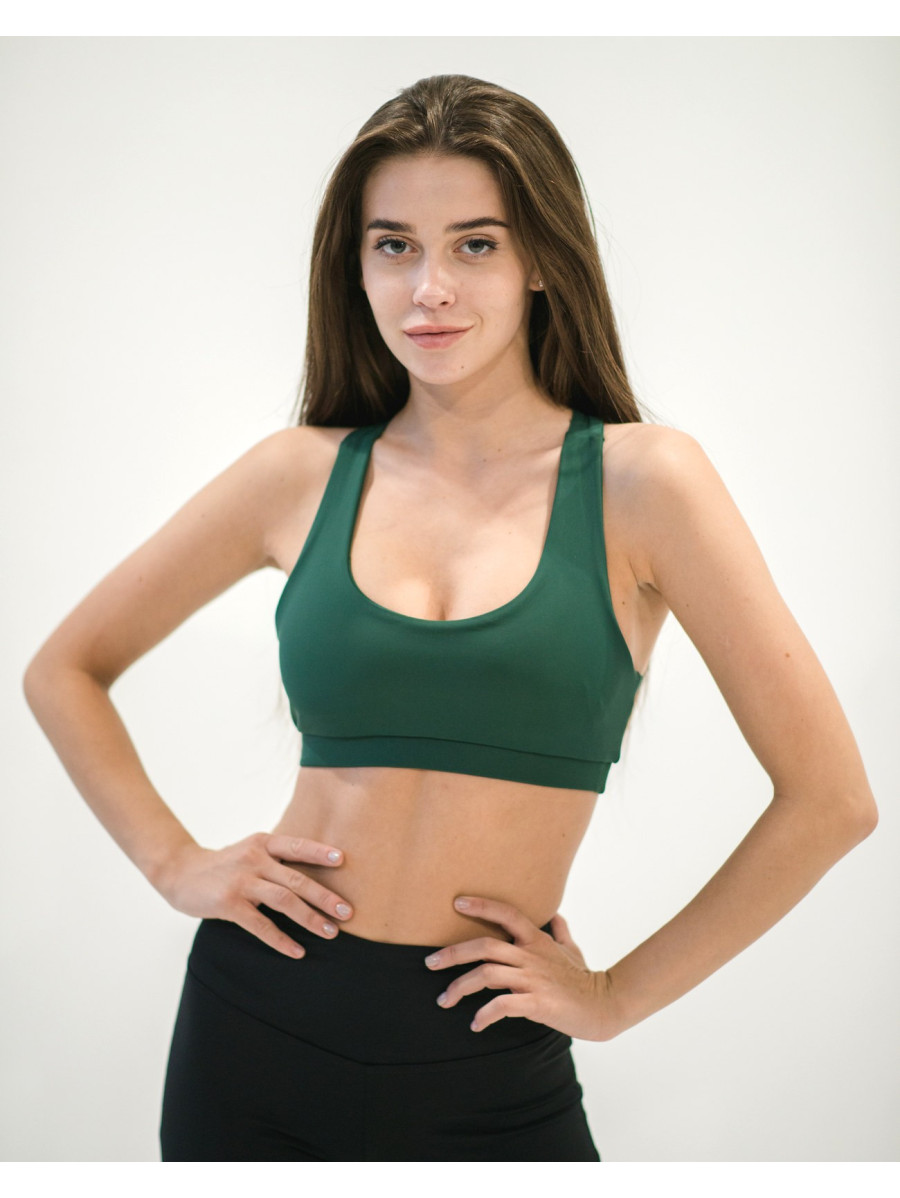 Sport-BH  BASIC K027 grün MITARE