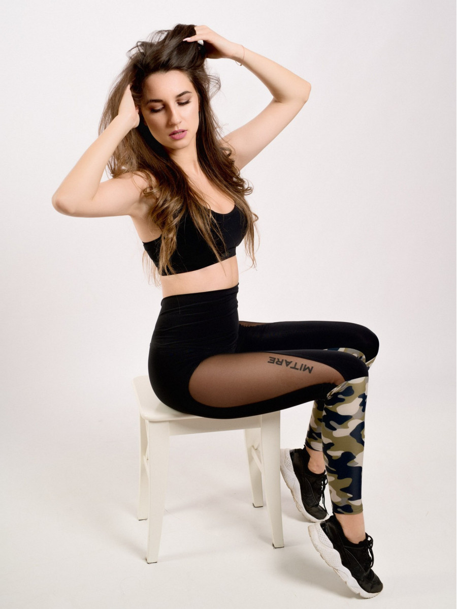 Leggings HOT K043 camo MITARE