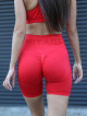 Nahtlose Shorts PUSH UP MAX K077 rot MITARE
