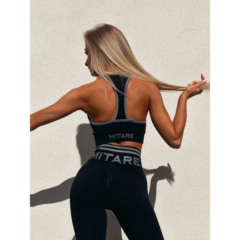 Nahtloser BH SLIM PUSH UP K079 schwarz MITARE