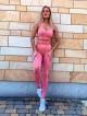 Seamless leggings PUSH UP MAX K001 rosa MITARE