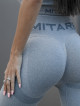 Seamless leggings PUSH UP MAX K001 blau MITARE