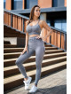 Seamless leggings PUSH UP MAX K001 dunkelgrau MITARE