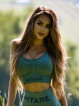 Nahtloser BH LOVELY K002 grün MITARE