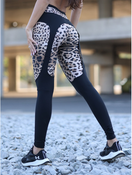 Leggings GARTERS K035 leopard MITARE