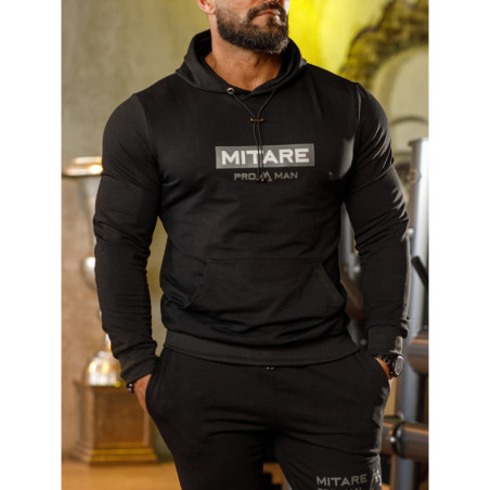 Kapuzenpullover K103 schwarz MITARE PRO MAN