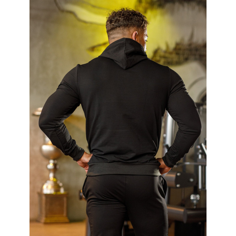 Kapuzenpullover K103 schwarz MITARE PRO MAN