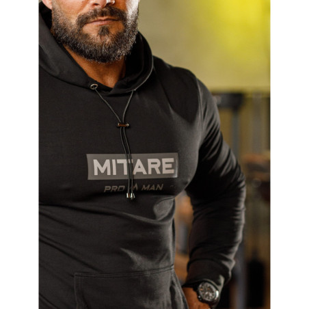 Kapuzenpullover K103 schwarz MITARE PRO MAN