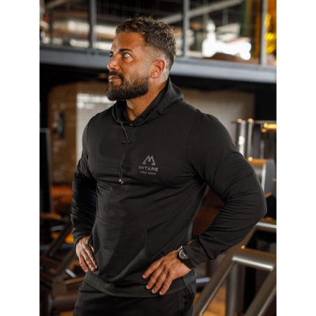 Kapuzenpullover K088 schwarz MITARE PRO MAN