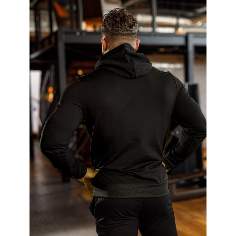 Kapuzenpullover K088 schwarz MITARE PRO MAN