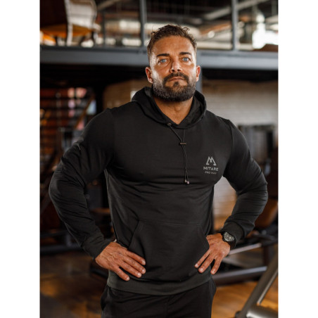 Kapuzenpullover K088 schwarz MITARE PRO MAN