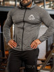 Kapuzenpullover K085 grau MITARE PRO MAN