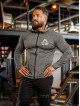 Kapuzenpullover K085 grau MITARE PRO MAN