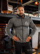 Kapuzenpullover K085 grau MITARE PRO MAN