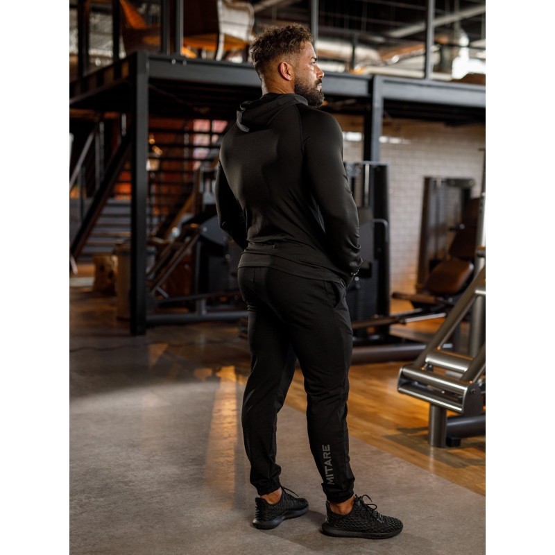 Kapuzenpullover K085 schwarz MITARE PRO MAN