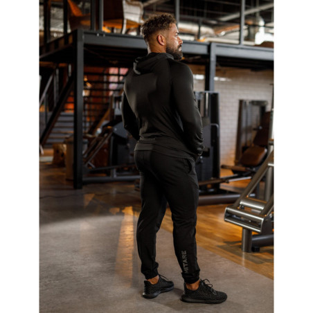 Kapuzenpullover K085 schwarz MITARE PRO MAN