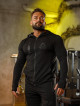 Kapuzenpullover K085 schwarz MITARE PRO MAN