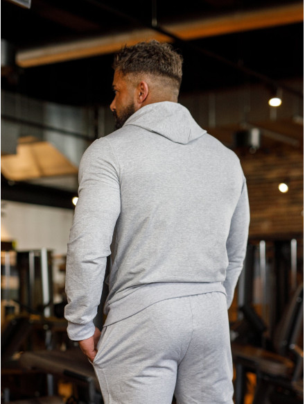 Kapuzenpullover K088 hellgrau MITARE PRO MAN 2