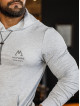 Kapuzenpullover K088 hellgrau MITARE PRO MAN