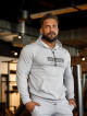 Kapuzenpullover K103 hellgrau MITARE PRO MAN