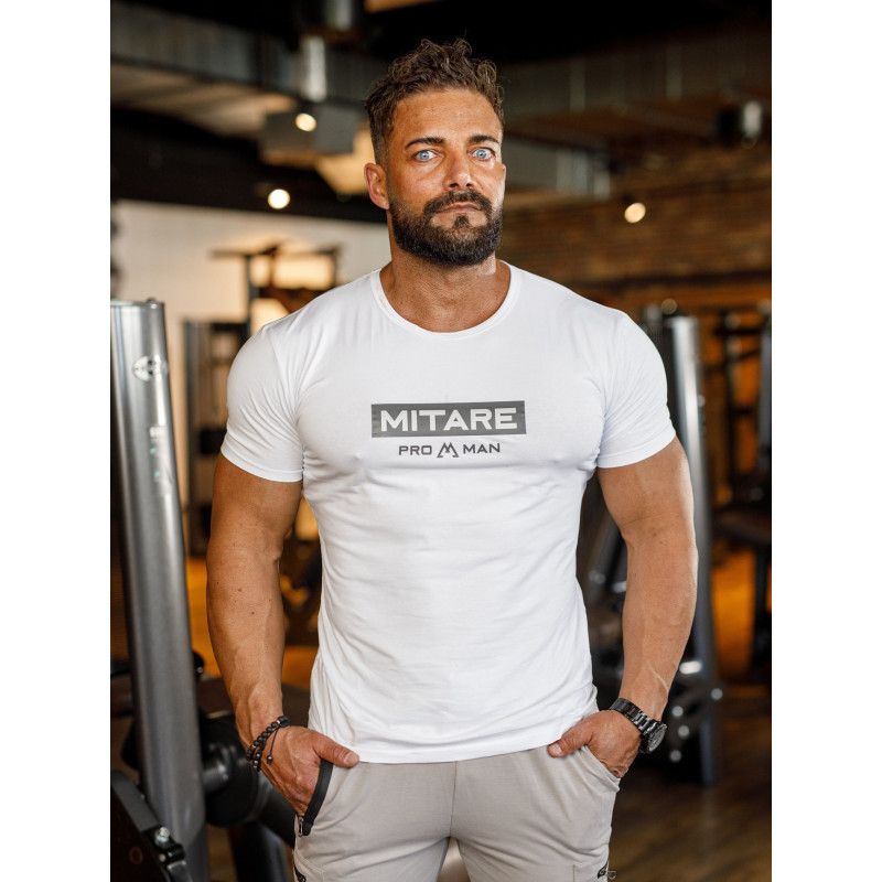 T-Shirt K093 weiß MITARE PRO MAN