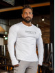 Langarm-T-Shirt K094 weiß MITARE PRO MAN