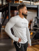 Langarm-T-Shirt K094 grau MITARE PRO MAN