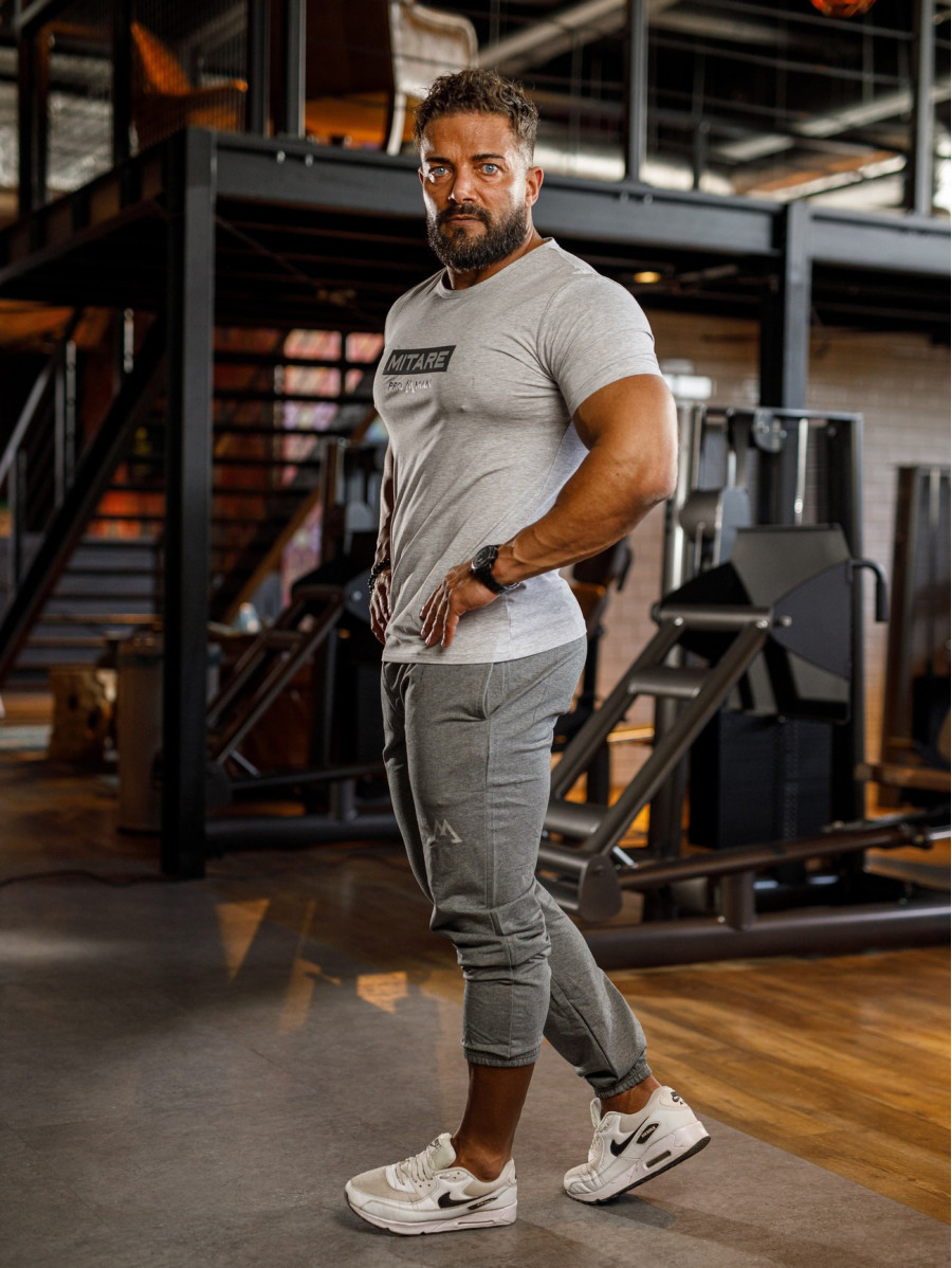 T-Shirt K093 grau MITARE PRO MAN