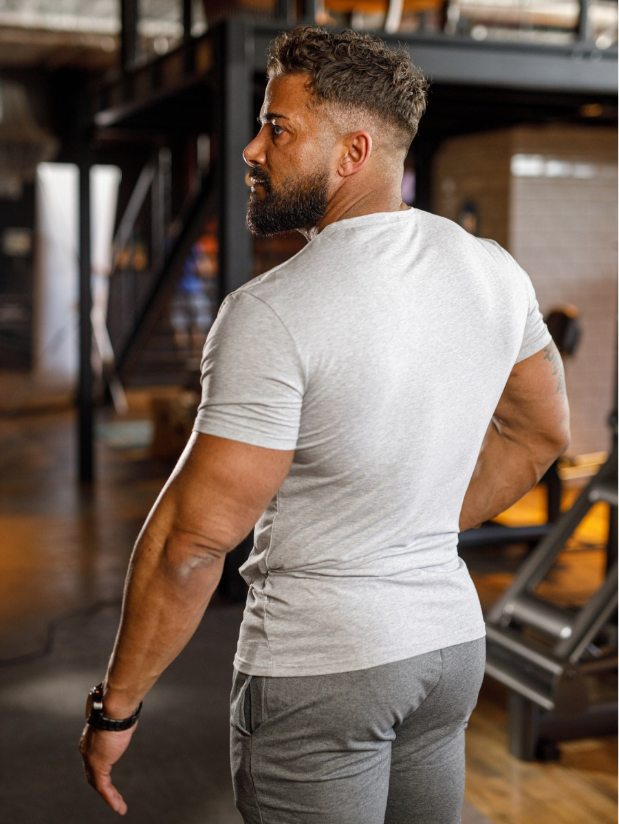 T-Shirt K093 grau MITARE PRO MAN