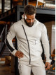 Kapuzenpullover K097 hellgrau MITARE PRO MAN